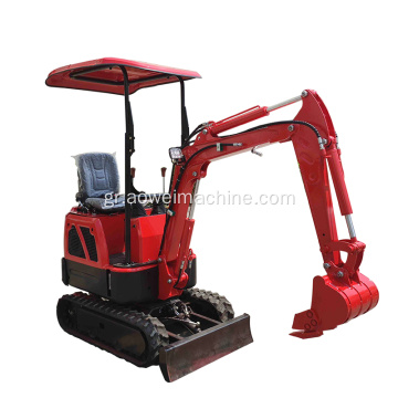 Πολυλειτουργικός μικρός κήπος Hydraulic Digger Mini Excavator 0,8 τόνοι προς πώληση uk Ευρώπη